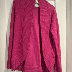 Lilly Pulitzer Fuchsia Cardigan